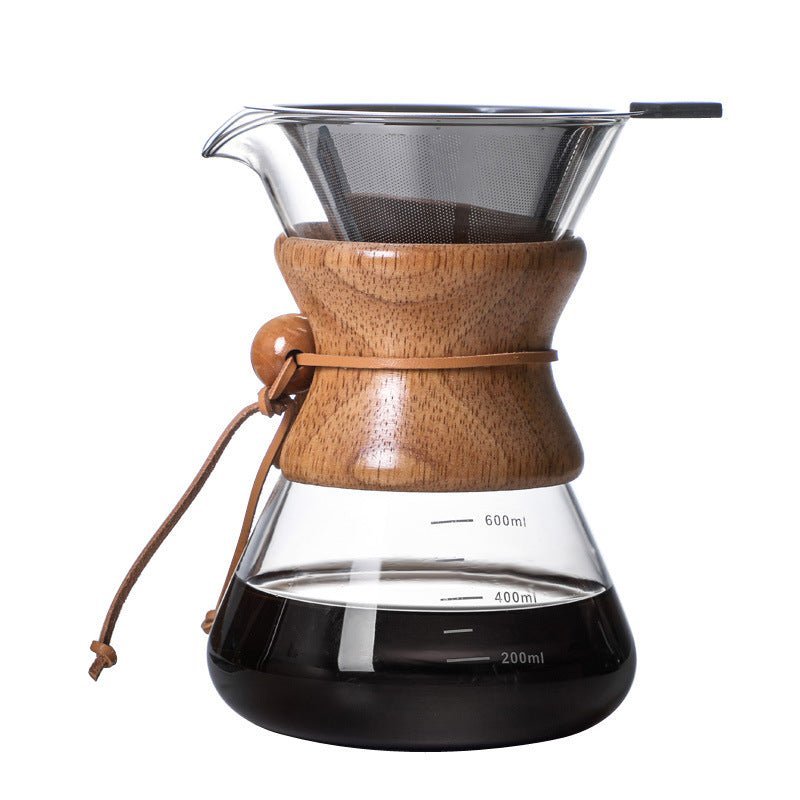 High Borosilicate Glass Hand Brewed Coffee Pot, Glass Coffee Pot, Coffee Set, Coffee Sharing Pot, Coffee Pot - My Barista Coffee