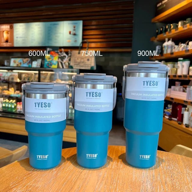 Large capacity portable insulated cup car mounted coffee cup 304 stainless steel - My Barista Coffee