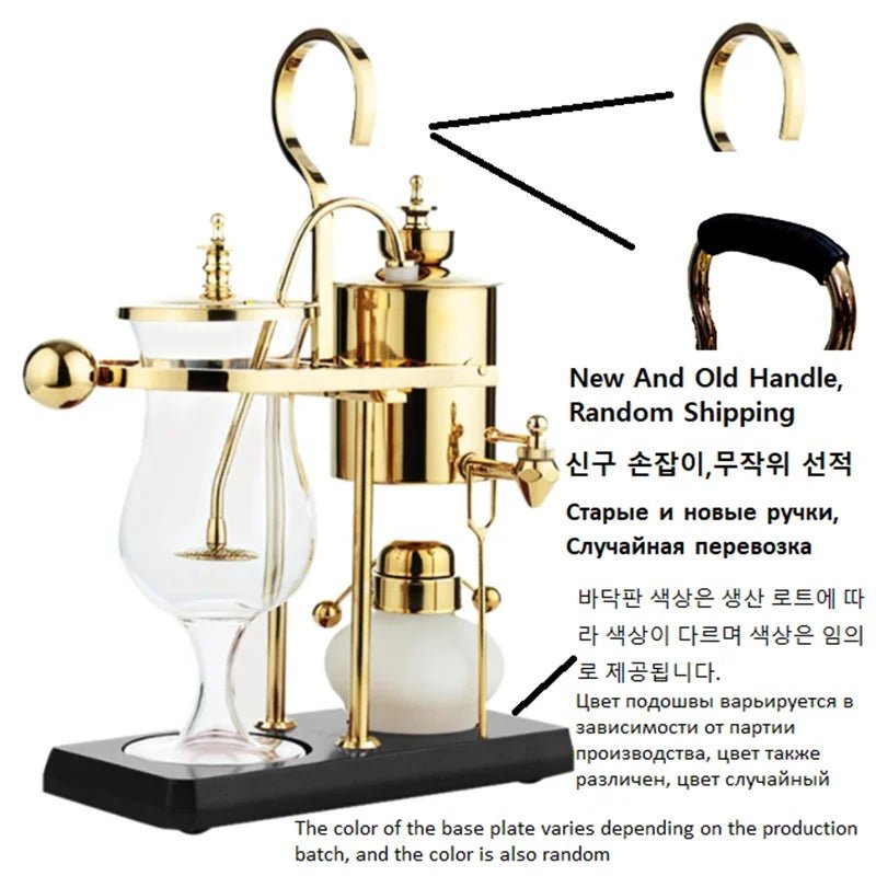 Water Drop Balancing Siphon Coffee Machine Kettle Coffee Maker Syphon Vacumm Coffee Brewer Manual Coffee Brewing Appliance Set - My Barista Coffee