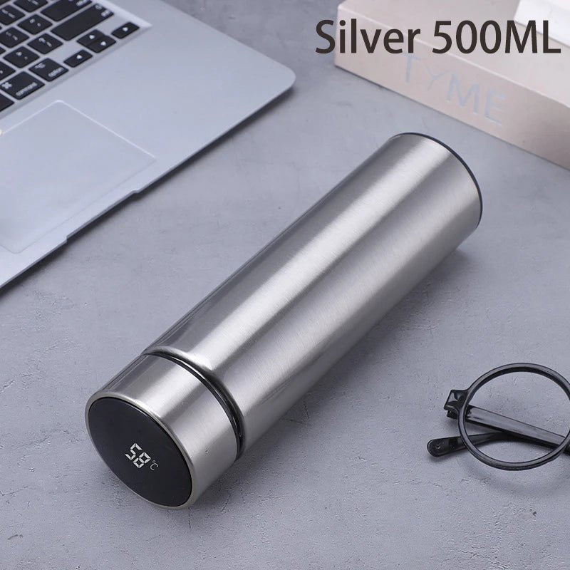 Digital Thermo Bottle With Temperature Display - My Barista Coffee