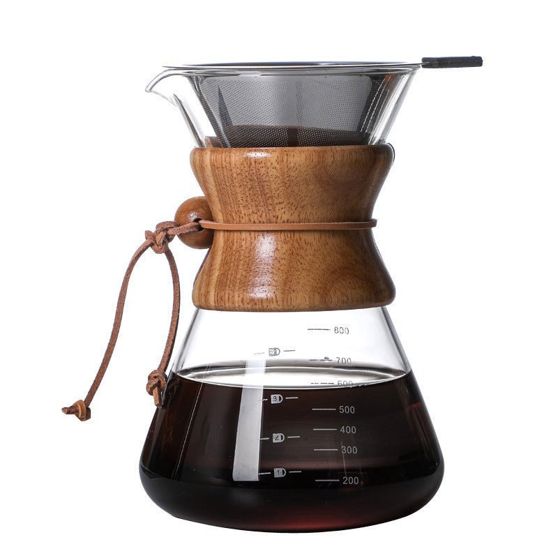 High Borosilicate Glass Hand Brewed Coffee Pot, Glass Coffee Pot, Coffee Set, Coffee Sharing Pot, Coffee Pot - My Barista Coffee