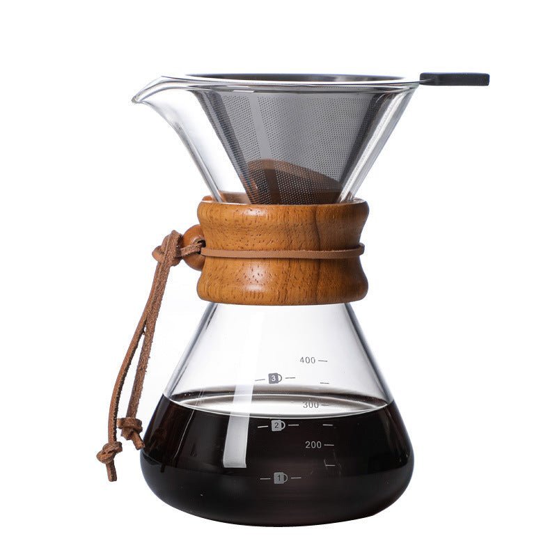 High Borosilicate Glass Hand Brewed Coffee Pot, Glass Coffee Pot, Coffee Set, Coffee Sharing Pot, Coffee Pot - My Barista Coffee