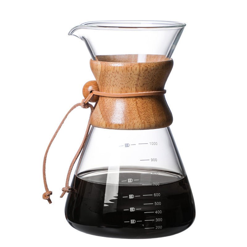 High Borosilicate Glass Hand Brewed Coffee Pot, Glass Coffee Pot, Coffee Set, Coffee Sharing Pot, Coffee Pot - My Barista Coffee