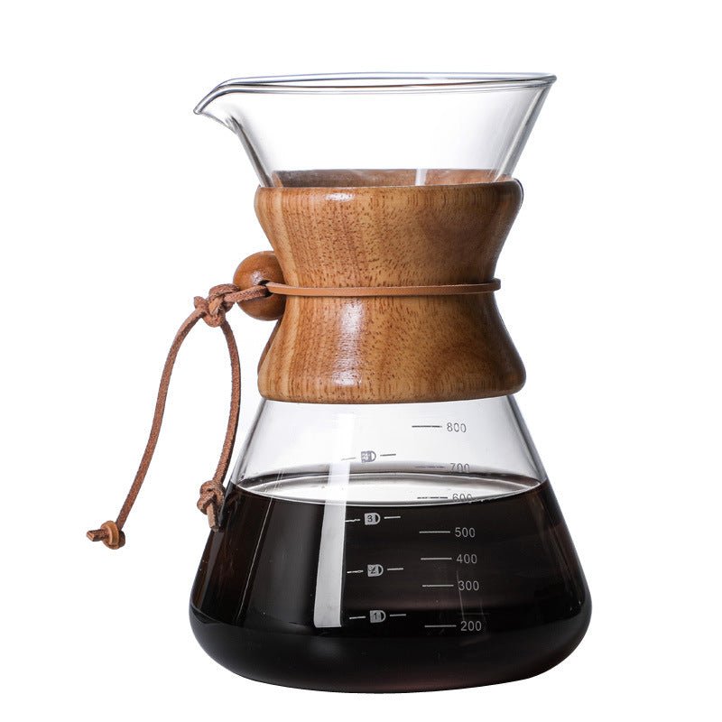 High Borosilicate Glass Hand Brewed Coffee Pot, Glass Coffee Pot, Coffee Set, Coffee Sharing Pot, Coffee Pot - My Barista Coffee