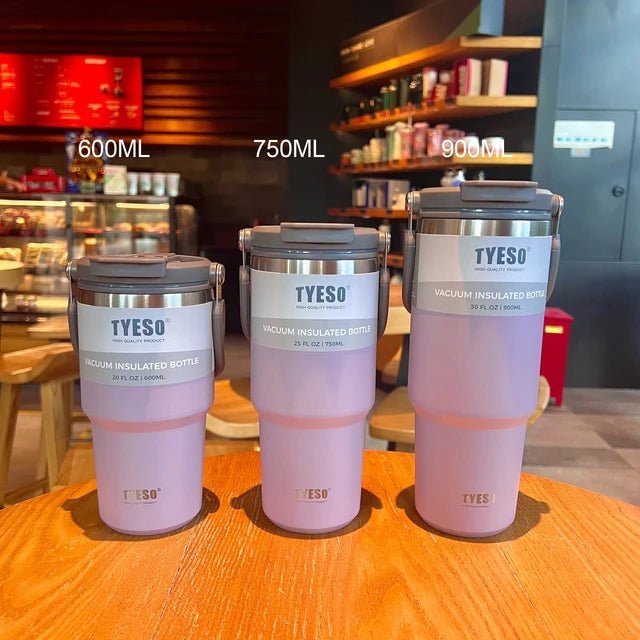 Large capacity portable insulated cup car mounted coffee cup 304 stainless steel - My Barista Coffee