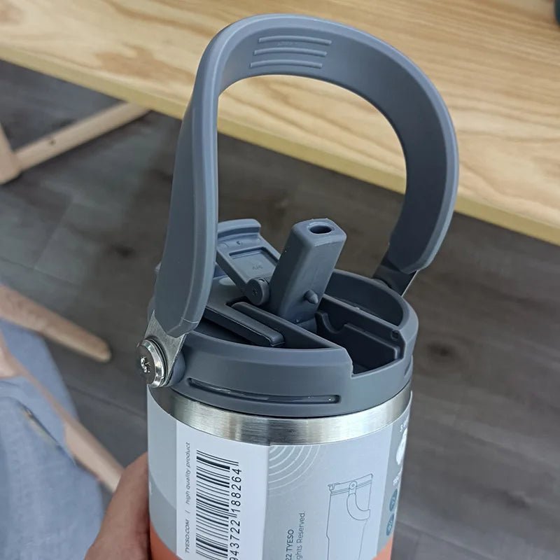 Large capacity portable insulated cup car mounted coffee cup 304 stainless steel - My Barista Coffee