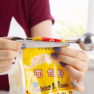 Stainless Steel Coffee Scoop With Clip - My Barista Coffee