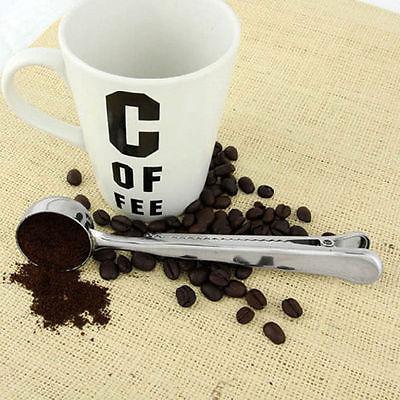 Stainless Steel Coffee Scoop With Clip - My Barista Coffee