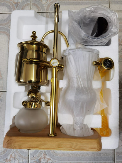 Water Drop Balancing Siphon Coffee Machine Kettle Coffee Maker Syphon Vacumm Coffee Brewer Manual Coffee Brewing Appliance Set - My Barista Coffee